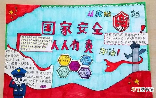 安全教育手抄报的模板 网络安全手抄报怎么画
