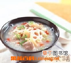 鲜藕粥的做法