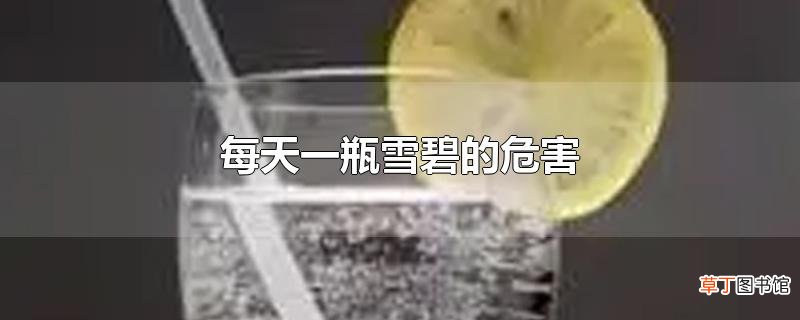 每天一瓶雪碧的危害