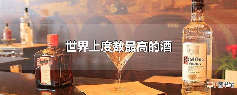 世界上度数最高的酒
