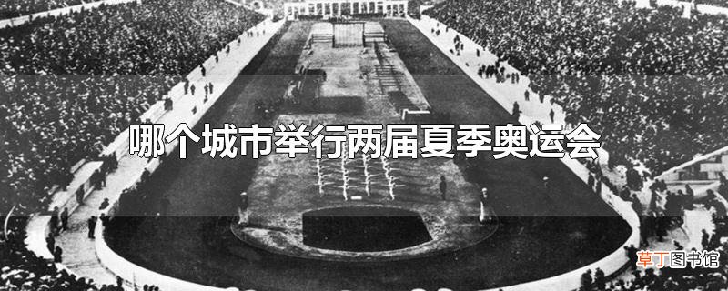 哪个城市举行两届夏季奥运会