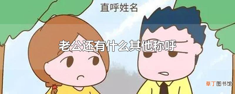 老公还有什么其他称呼