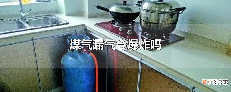 煤气漏气会爆炸吗