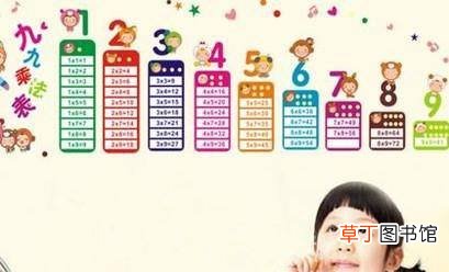 怎样教孩子背诵九九乘法表？