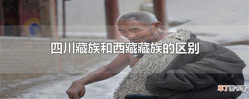 四川藏族和西藏藏族的区别