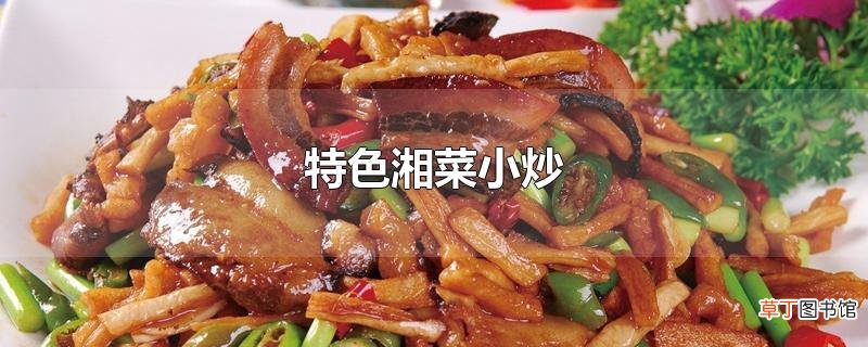 特色湘菜小炒