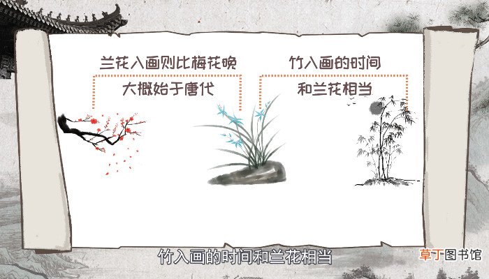 国画四君子都有谁 谁是国画四君子