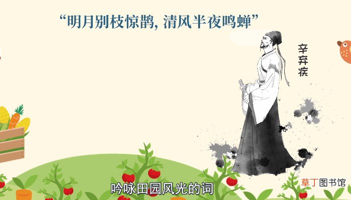 明月别枝惊鹊 清风半夜鸣蝉的意思是什么 明月别枝惊鹊 清风半夜鸣蝉