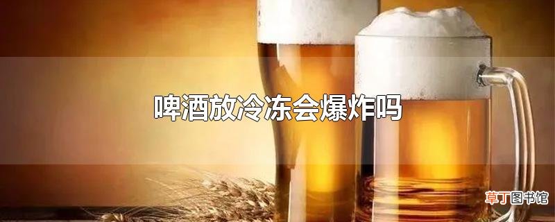 啤酒放冷冻会爆炸吗