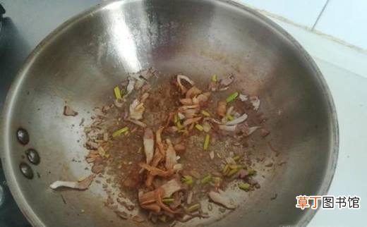 蒜苗炒肉丝的做法