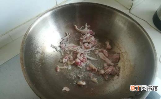 蒜苗炒肉丝的做法