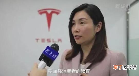 特斯拉刹车失灵事件 特斯拉车展维权女车主表态