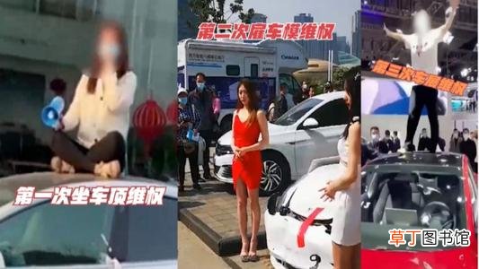 特斯拉刹车失灵事件 特斯拉车展维权女车主表态