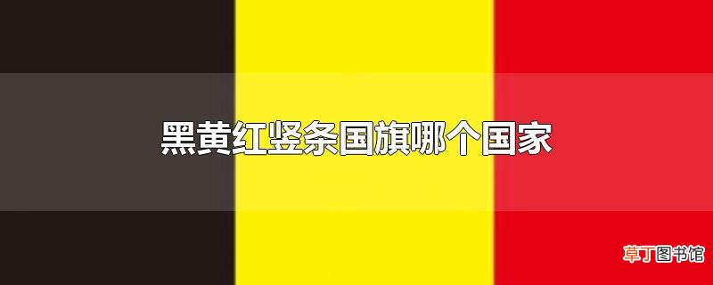黑黄红竖条国旗哪个国家