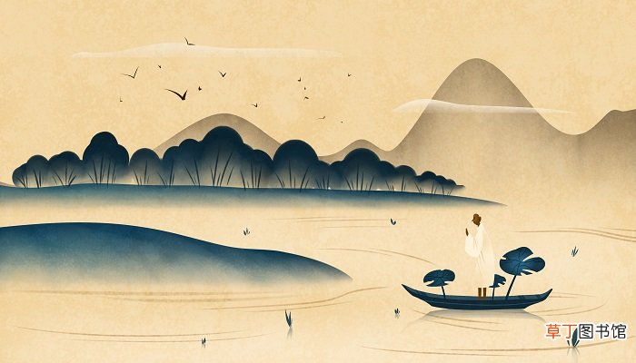 秋晚的江上构成了怎样的画面 秋晚的江上描绘了什么画面