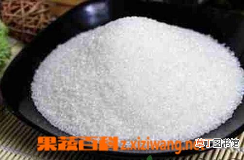 白砂糖的功效与作用
