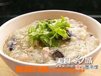 猪脊肉粥的功效
