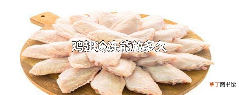 鸡翅冷冻能放多久