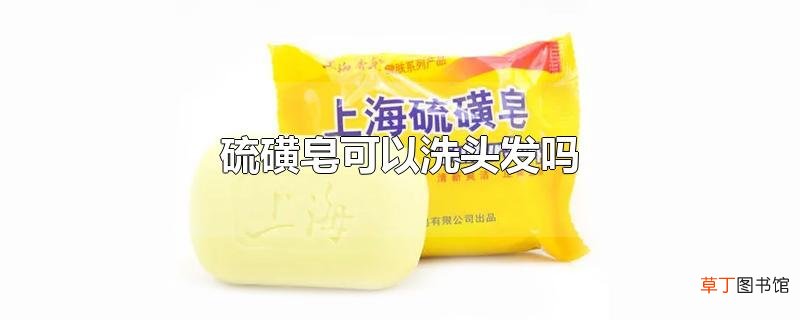 硫磺皂可以洗头发吗