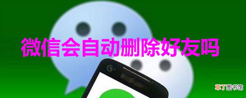 微信会自动删除好友吗