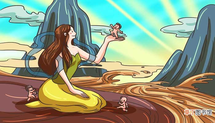 风俗通女娲造人 翻译 《风俗通》女娲造人原文翻译
