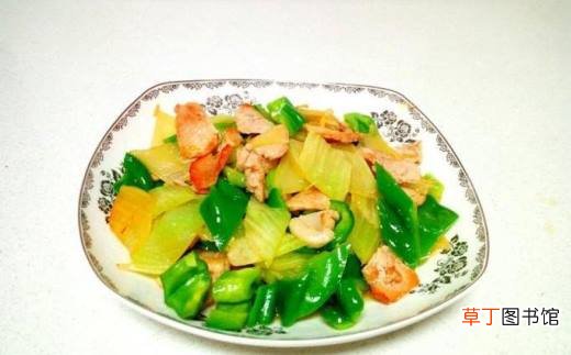 莴笋青椒炒肉片的家常做法