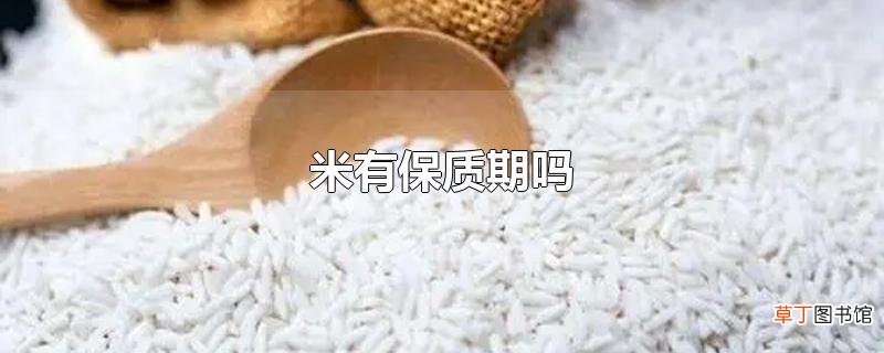 米有保质期吗