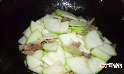 蒲瓜炒肉的家常做法