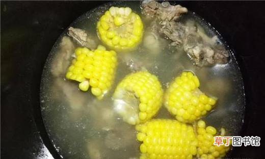 玉米炖排骨架的家常做法
