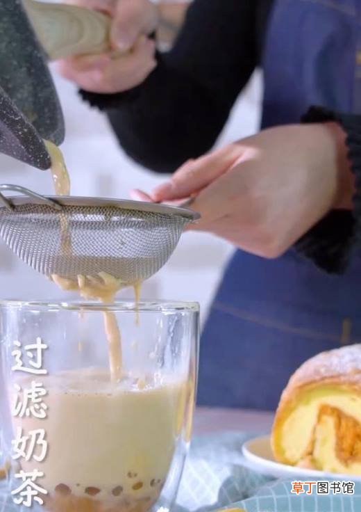 海盐奶盖珍珠奶茶的做法