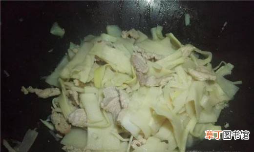 竹笋炒肉的做法