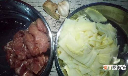 竹笋炒肉的做法
