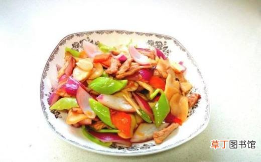 杏鲍菇圆葱炒肉的家常做法