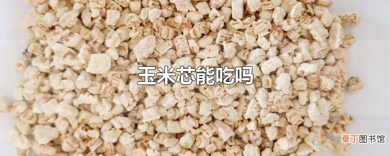 玉米芯能吃吗
