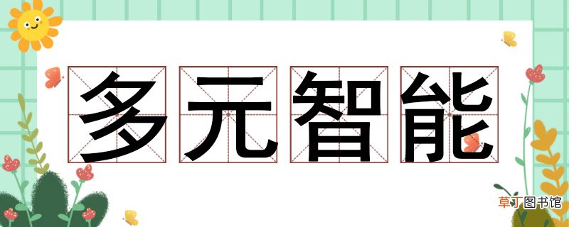 《多元智能》读书笔记1000字 《多元智能》读书笔记内容