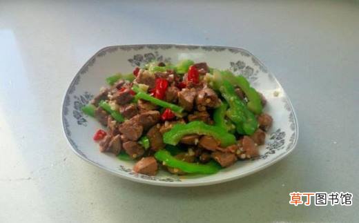 鸡肝拌苦瓜的家常做法