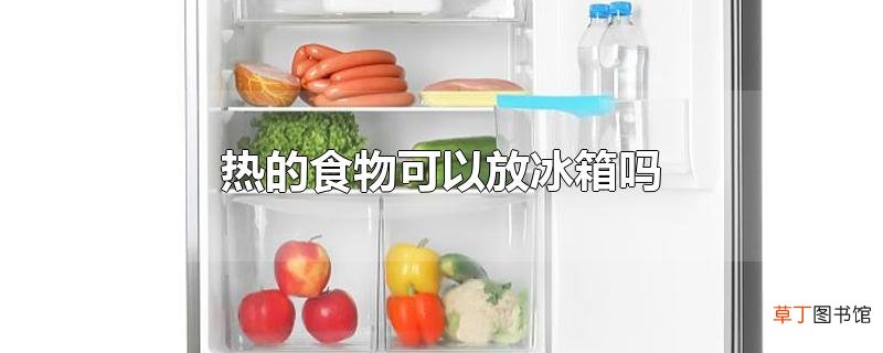 热的食物可以放冰箱吗