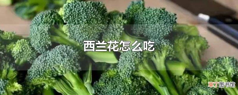 西兰花怎么吃