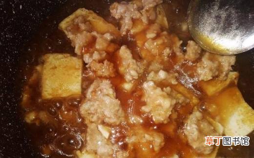 肉末焖豆腐的做法