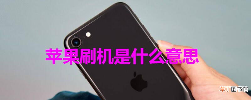 苹果刷机是什么意思
