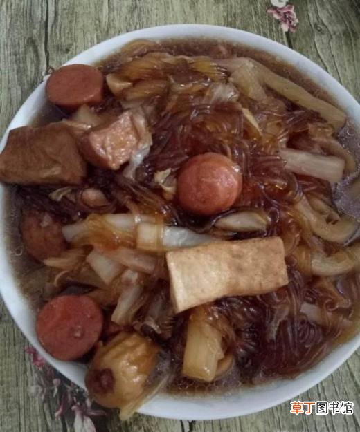 怎么做白菜烩丸子粉条