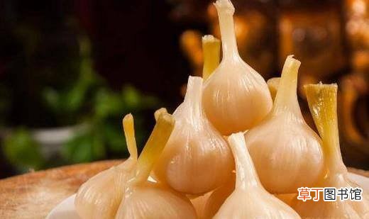 甜味 自制腌大蒜头