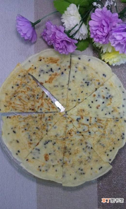怎样做香甜的黑芝麻煎饼？