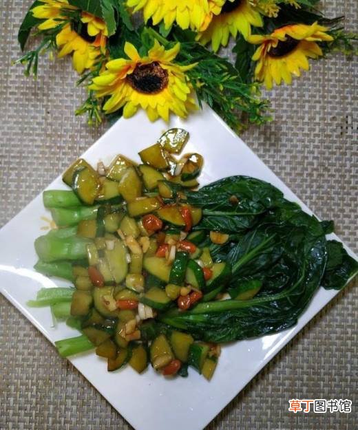怎样做蚝油黄瓜烧广东菜心？