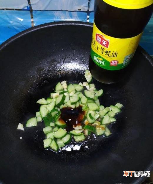 怎样做蚝油黄瓜烧广东菜心？