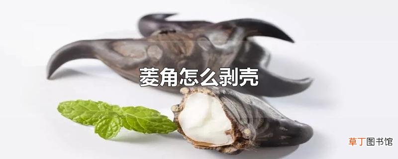 菱角怎么剥壳