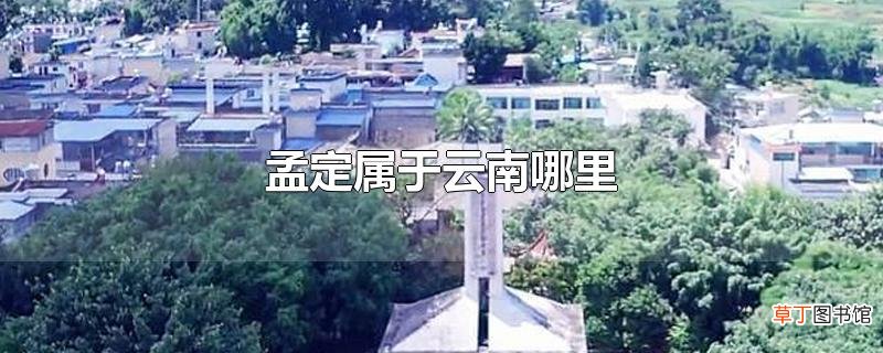 孟定属于云南哪里