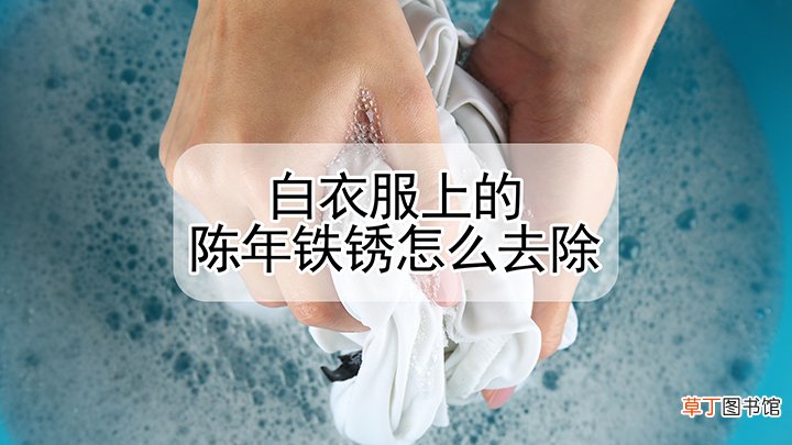 白衣服整上铁锈怎么洗