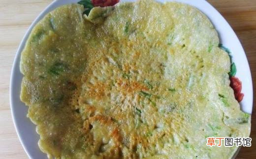 小米鸡蛋香葱饼的做法