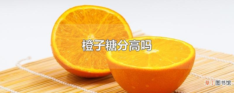 橙子糖分高吗